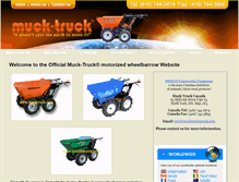 Tablet Screenshot of mucktruckcanada.com